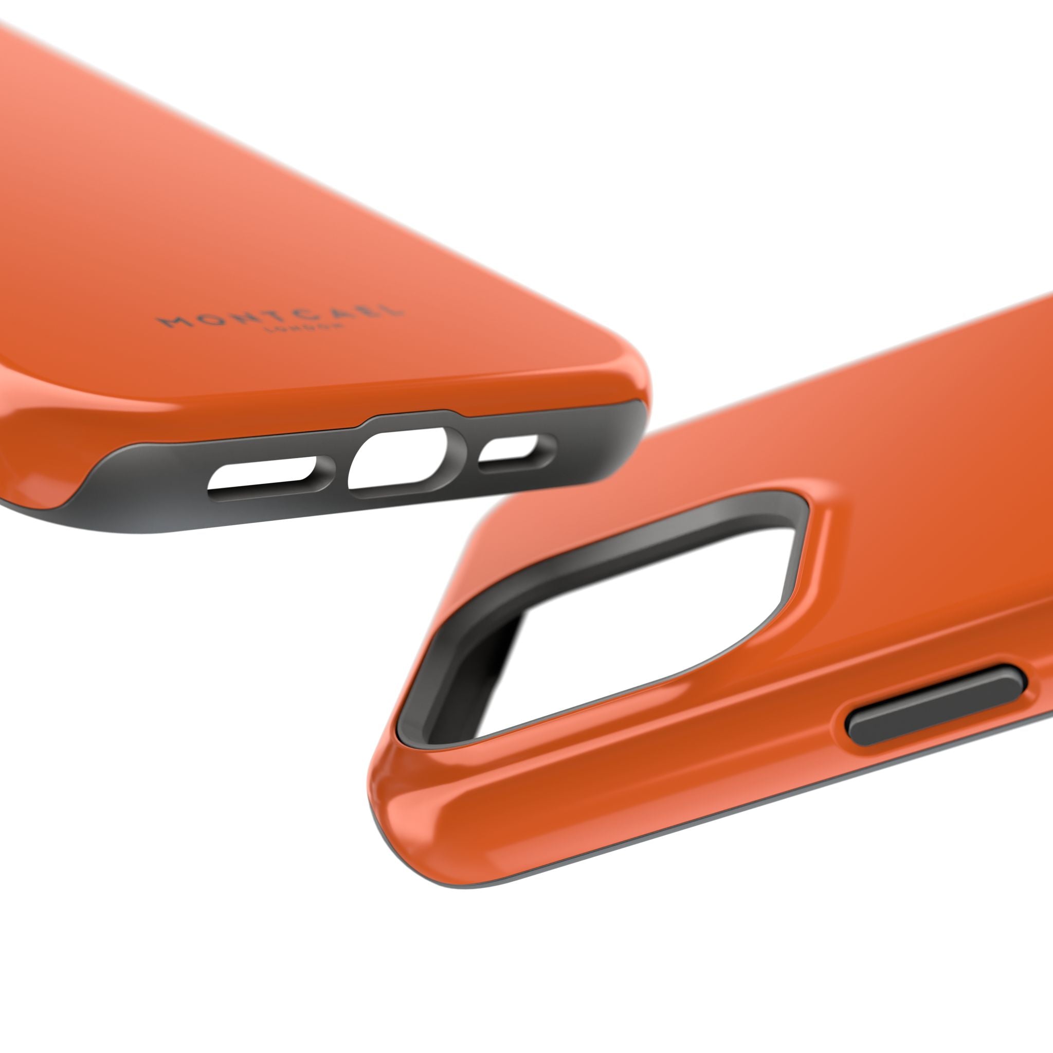 Orange — Magnetic Impact-Resistant Phone Case — Slim Shockproof MagSafe-Compatible (Compatible with iPhone and Samsung only)