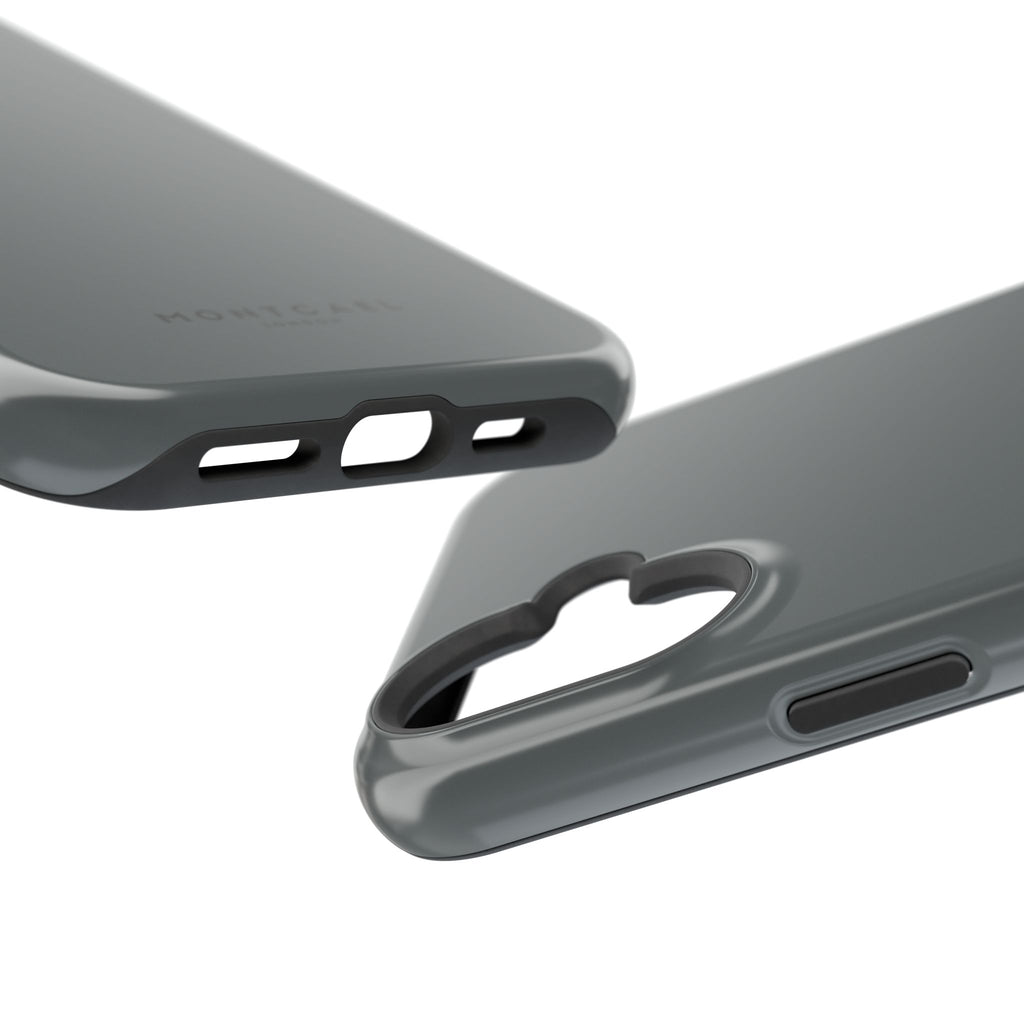 Dark Grey — Magnetic Impact-Resistant Phone Case — Slim Shockproof MagSafe-Compatible (Compatible with iPhone and Samsung only)
