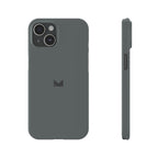 Dark Grey — Slim Matte Protective Phone Case (Compatible with iPhone only)