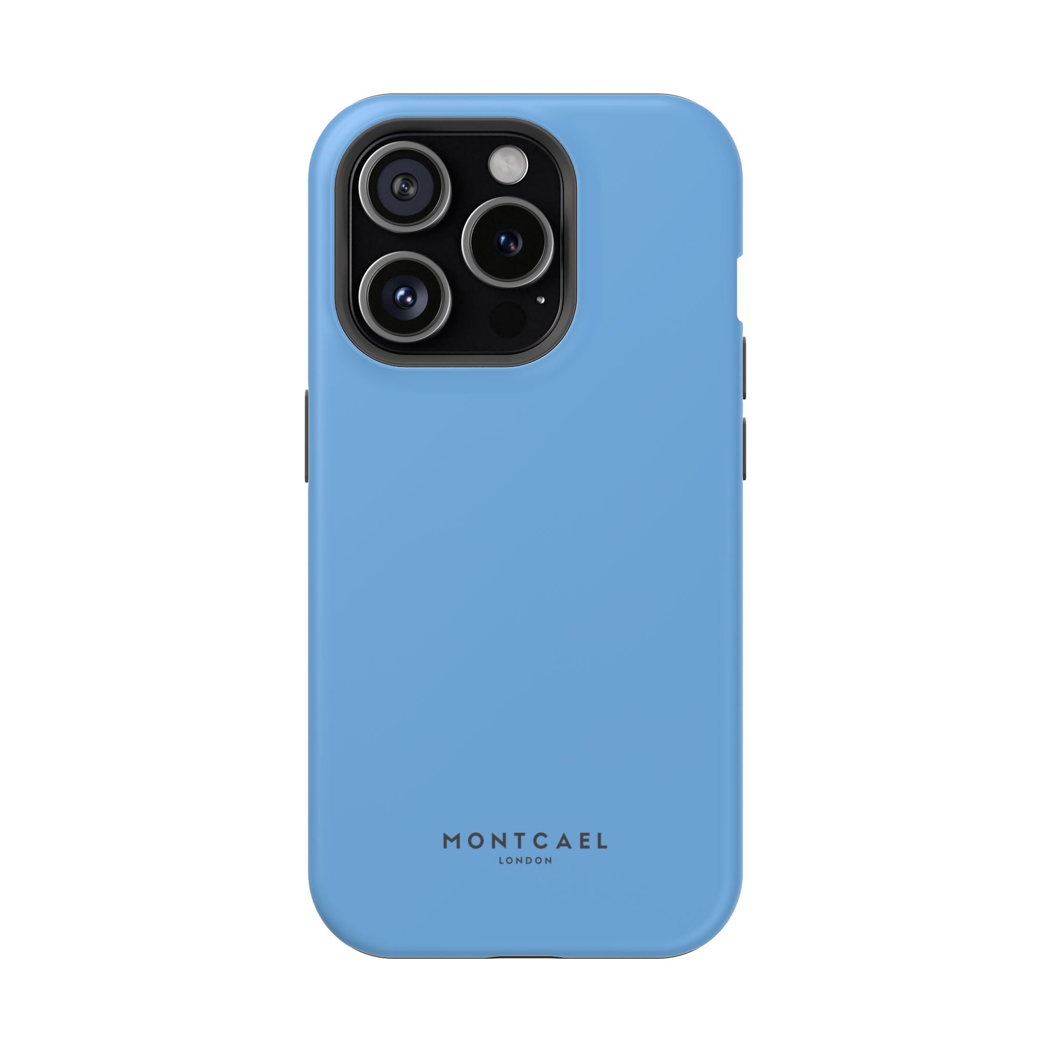 Light Blue — Magnetic Impact-Resistant Phone Case — Slim Shockproof MagSafe-Compatible (Compatible with iPhone and Samsung only)
