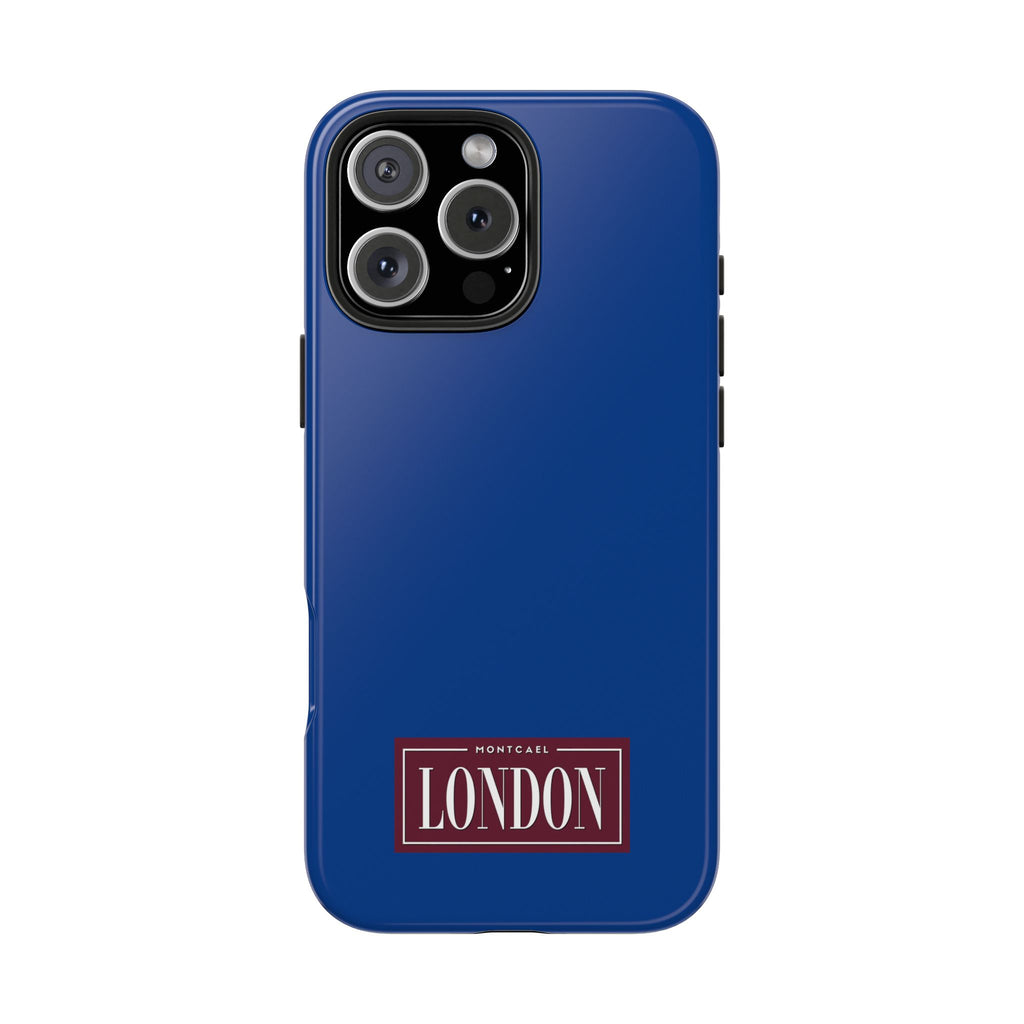 London City Tough Phone Case  — Dark Blue (Compatible with iPhone and Samsung only)