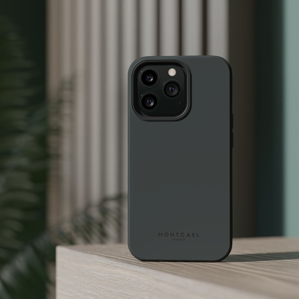 Dark Grey — Magnetic Impact-Resistant Phone Case — Slim Shockproof MagSafe-Compatible (Compatible with iPhone and Samsung only)