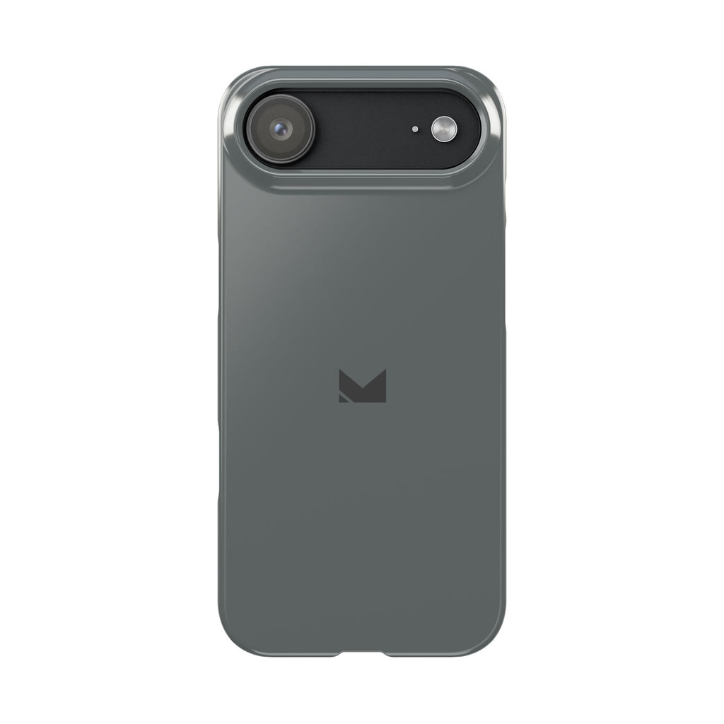 Dark Grey — Slim Matte Protective Phone Case (Compatible with iPhone only)