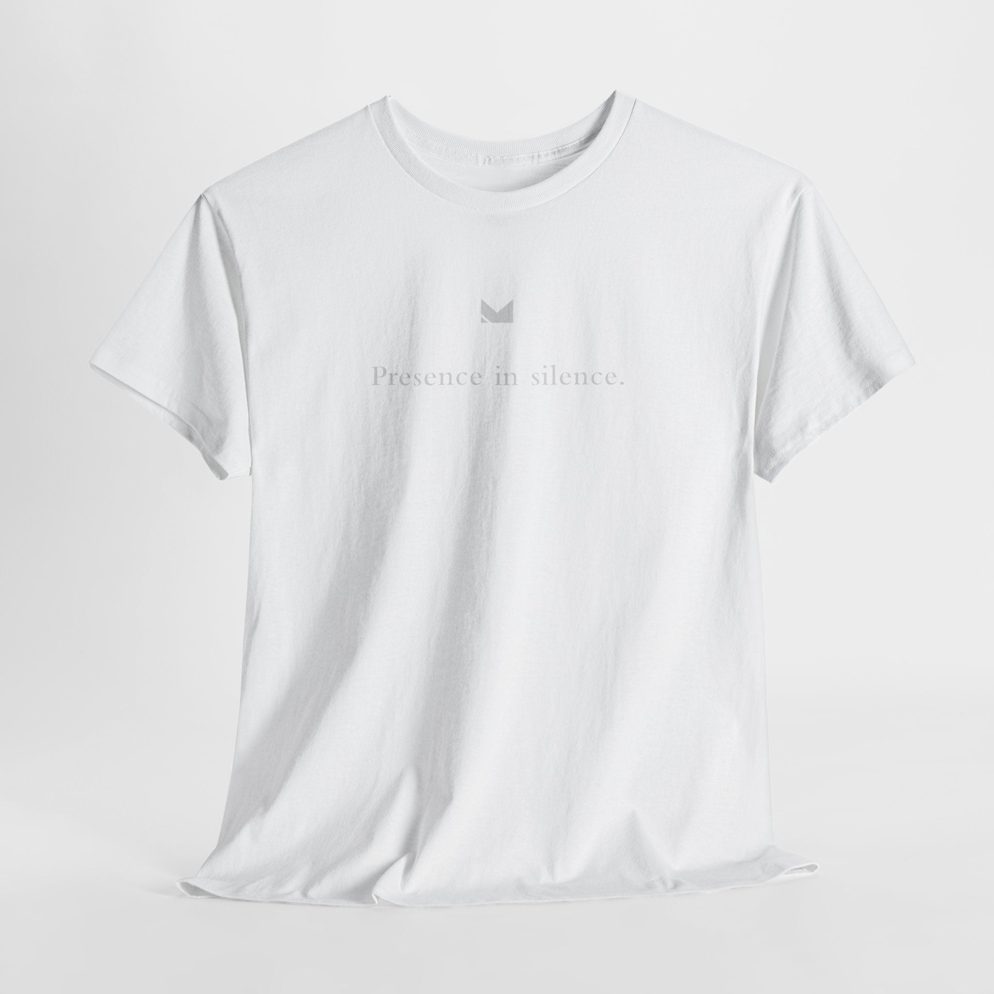 Nothing: Presence in Silence Cotton T‑Shirt