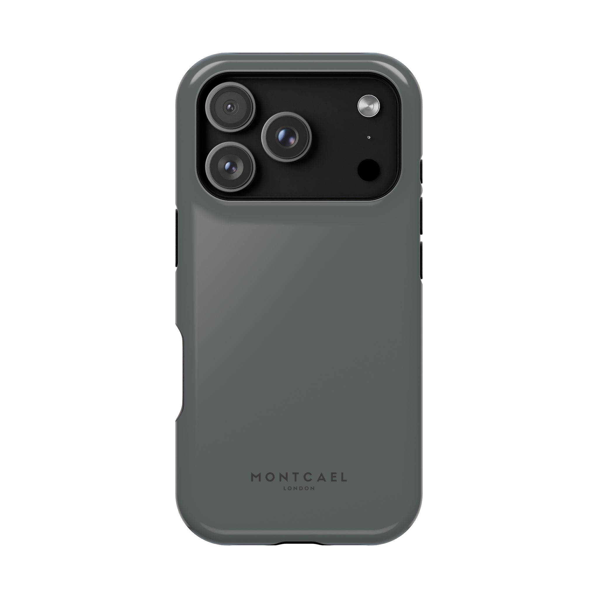 Dark Grey — Magnetic Impact-Resistant Phone Case — Slim Shockproof MagSafe-Compatible (Compatible with iPhone and Samsung only)