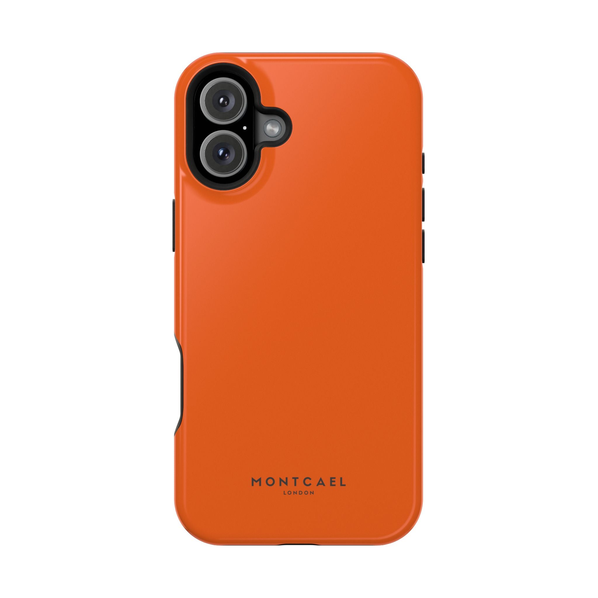 Orange — Magnetic Impact-Resistant Phone Case — Slim Shockproof MagSafe-Compatible (Compatible with iPhone and Samsung only)