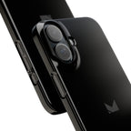 Black — Slim Matte Protective Phone Case (Compatible with iPhone only)