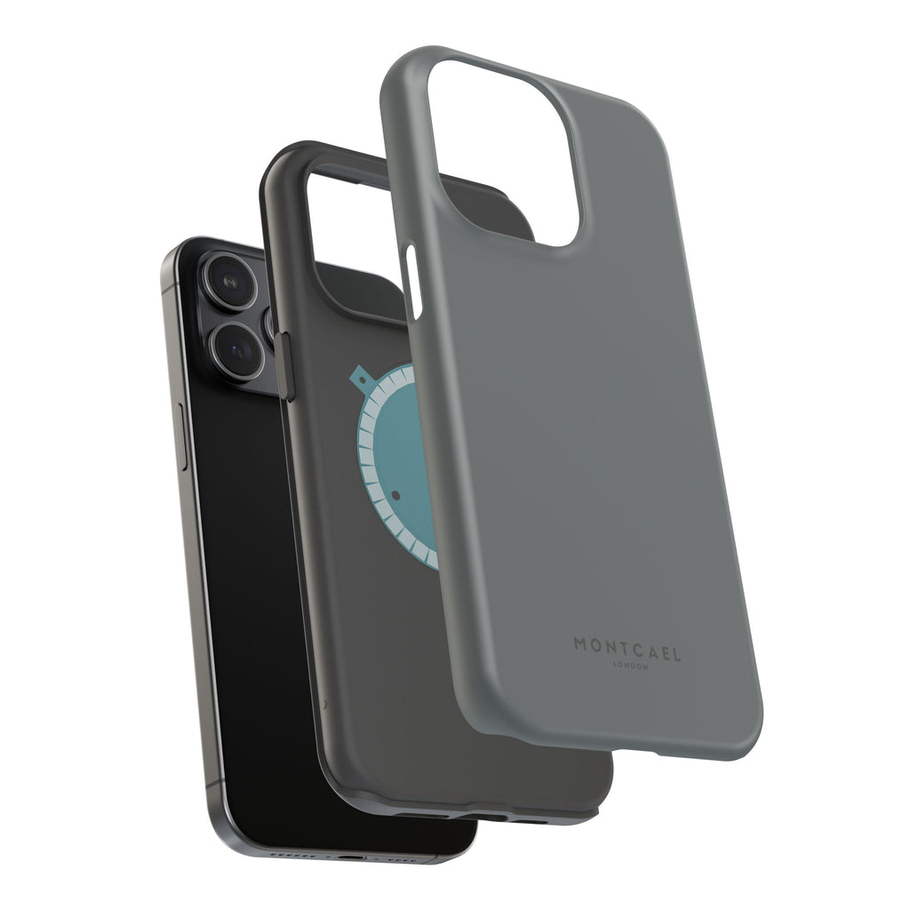 Dark Grey — Magnetic Impact-Resistant Phone Case — Slim Shockproof MagSafe-Compatible (Compatible with iPhone and Samsung only)