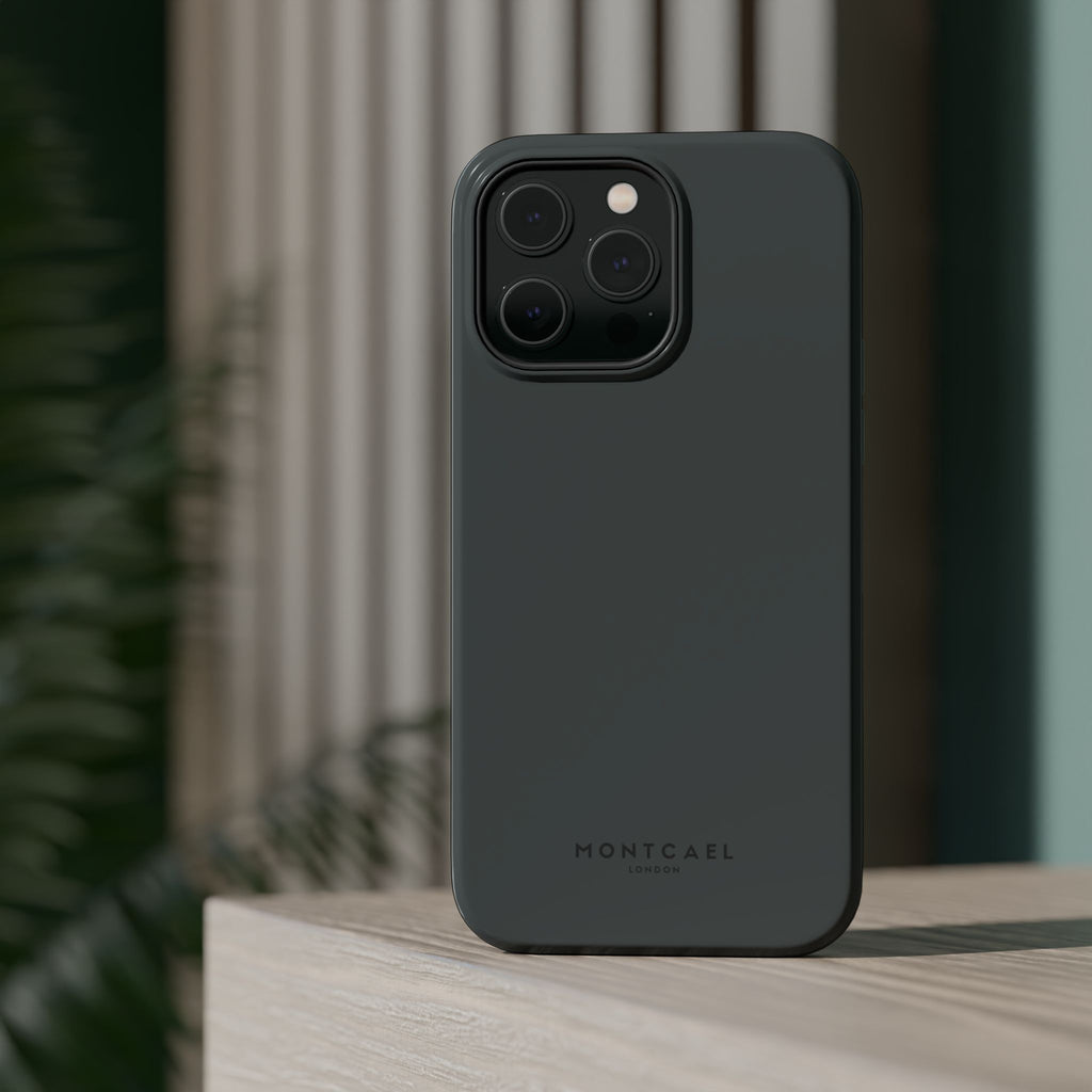 Dark Grey — Magnetic Impact-Resistant Phone Case — Slim Shockproof MagSafe-Compatible (Compatible with iPhone and Samsung only)