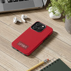 London City Tough Phone Case — Dark Red (Compatible with iPhone and Samsung only)