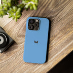 Light Blue — Slim Matte Protective Phone Case (Compatible with iPhone only)