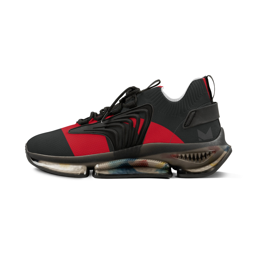 Mesh Athletic Sneakers — Red