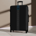 Black (S, M, L) — Carry-On Suitcase – Sleek Black Hardshell Spinner with Telescoping Handle