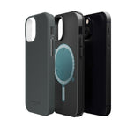 Dark Grey — Magnetic Impact-Resistant Phone Case — Slim Shockproof MagSafe-Compatible (Compatible with iPhone and Samsung only)