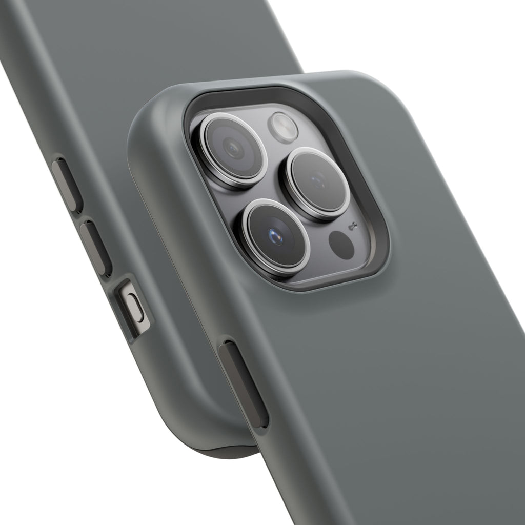 Dark Grey — Magnetic Impact-Resistant Phone Case — Slim Shockproof MagSafe-Compatible (Compatible with iPhone and Samsung only)