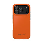 Orange — Magnetic Impact-Resistant Phone Case — Slim Shockproof MagSafe-Compatible (Compatible with iPhone and Samsung only)