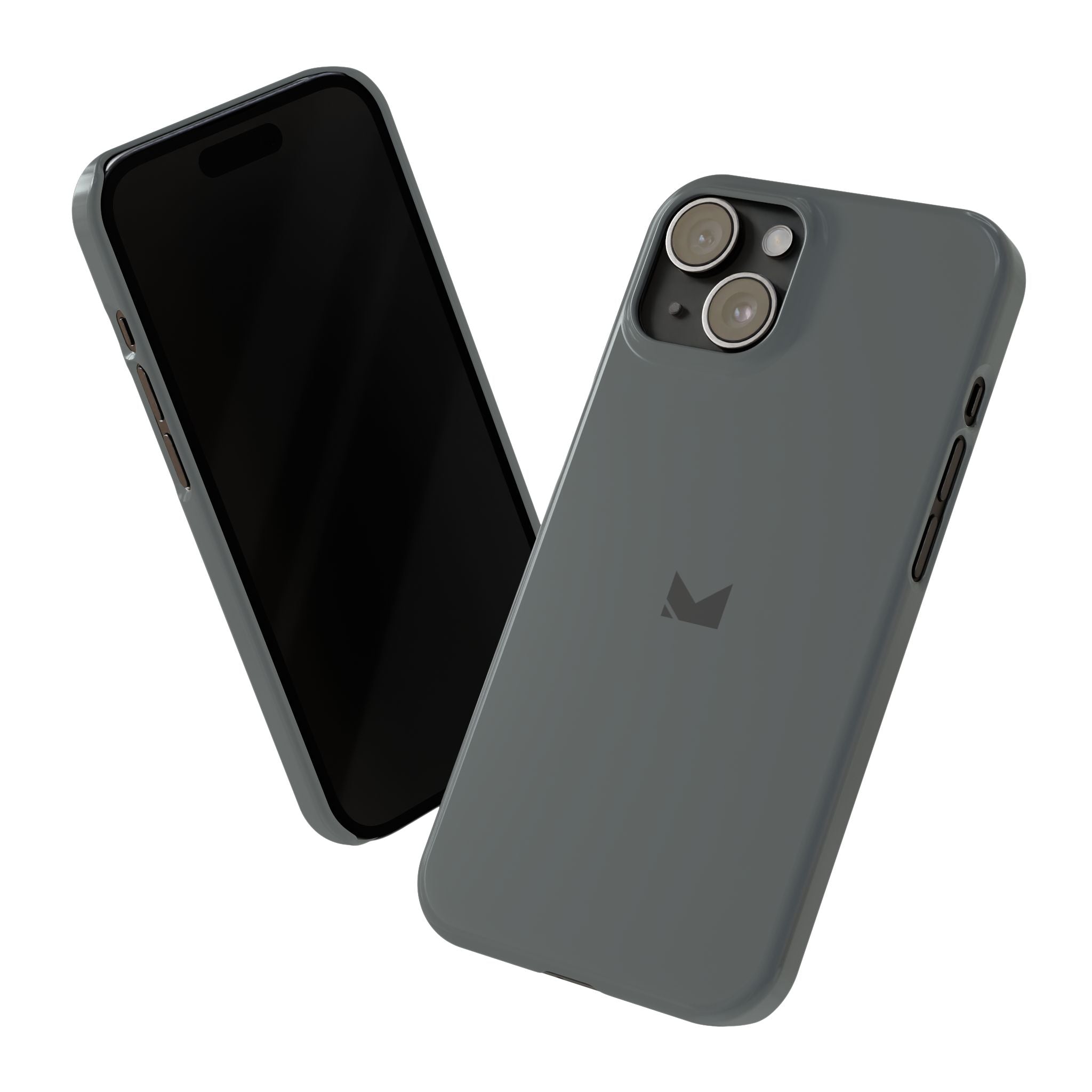 Dark Grey — Slim Matte Protective Phone Case (Compatible with iPhone only)