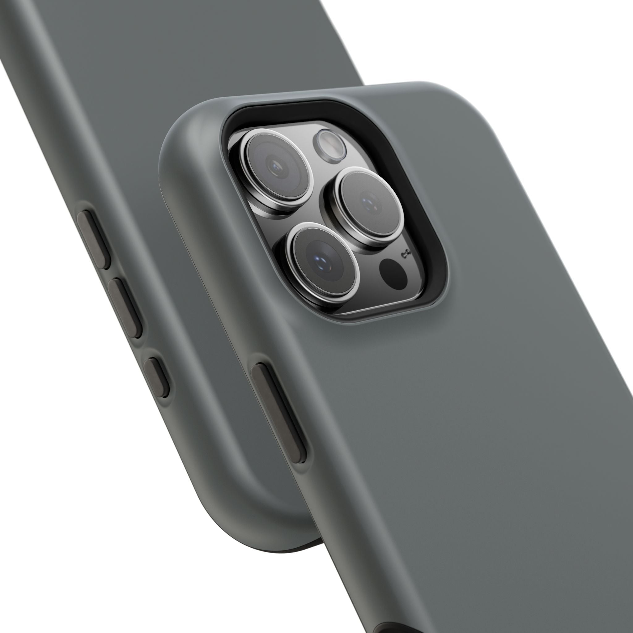 Dark Grey — Magnetic Impact-Resistant Phone Case — Slim Shockproof MagSafe-Compatible (Compatible with iPhone and Samsung only)