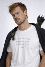 Nothing Speaks Louder Cotton T‑Shirt