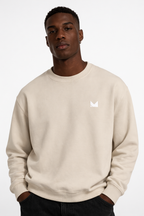 Classic Minimal Logo Crewneck Sweatshirt