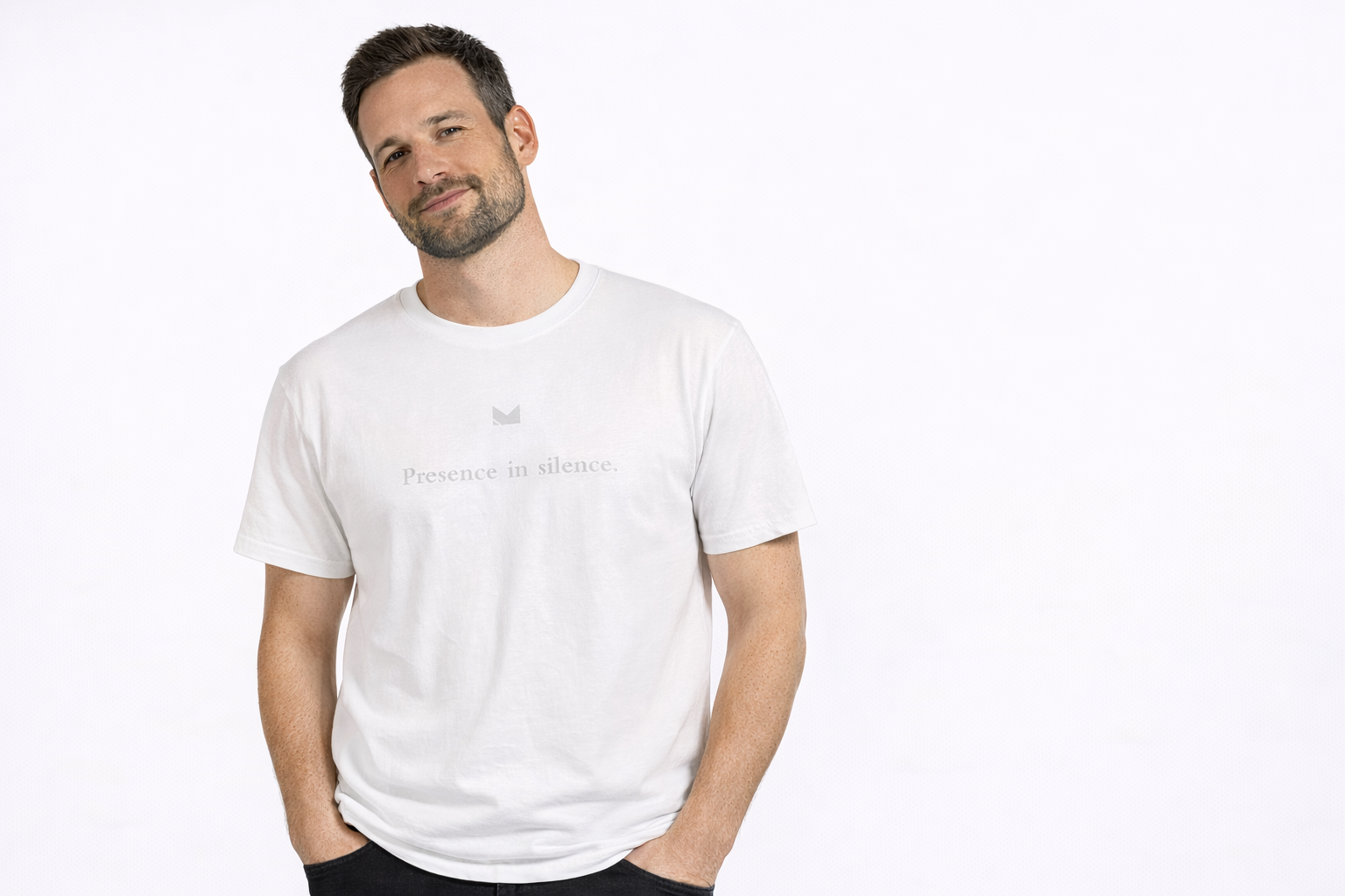 Nothing: Presence in Silence Cotton T‑Shirt