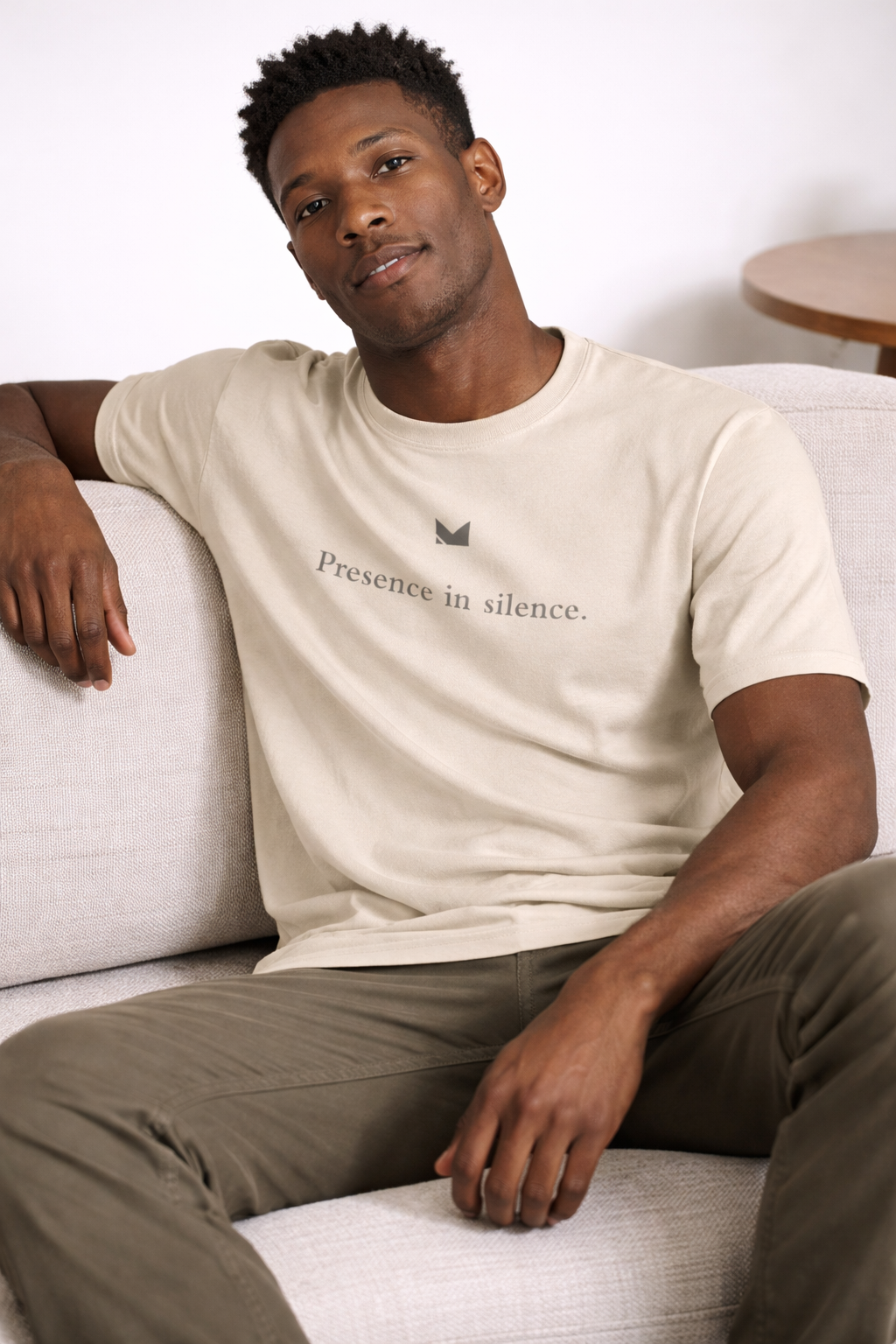 Nothing: Presence in Silence Cotton T‑Shirt