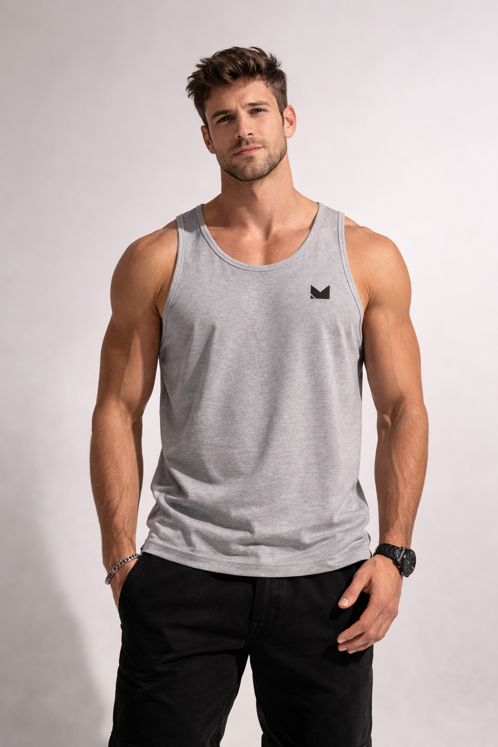 Classic Minimal Logo Tank Top