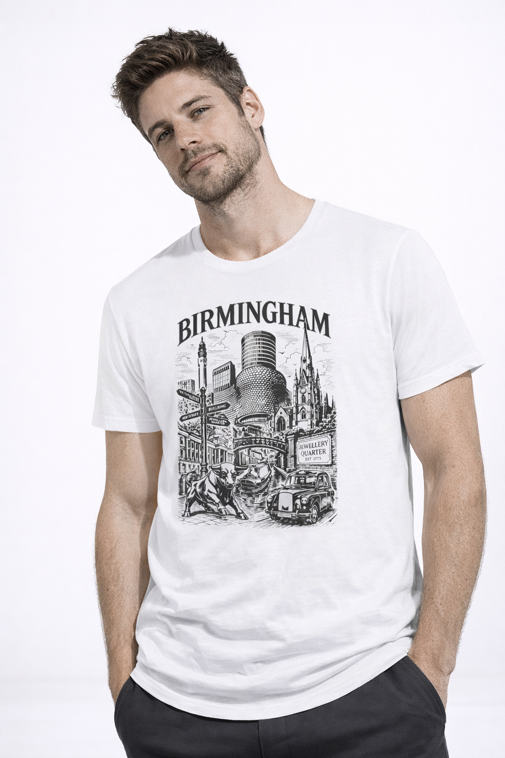 Birmingham City Graphic T-Shirt