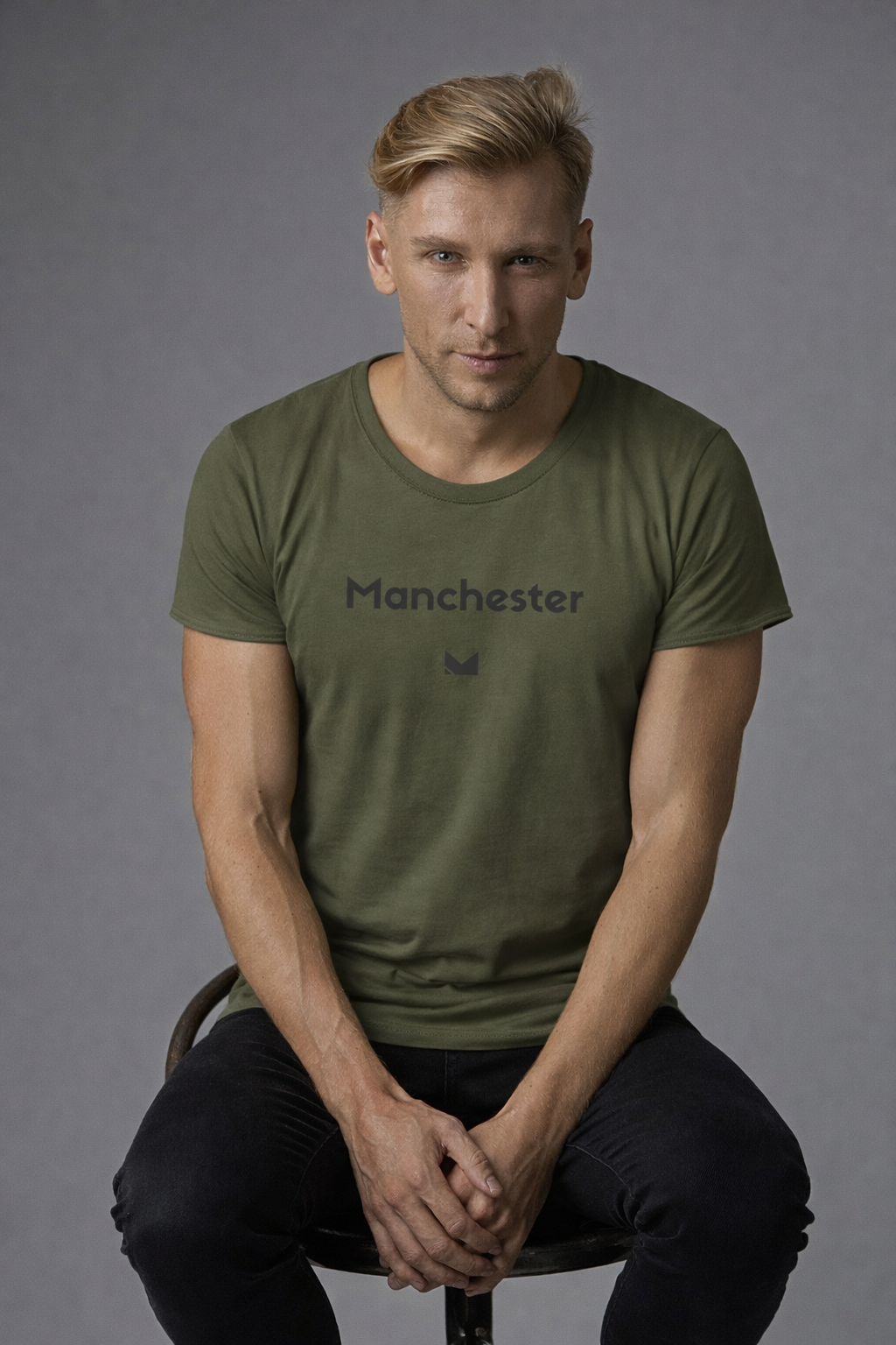 Manchester Logo Graphic T-Shirt