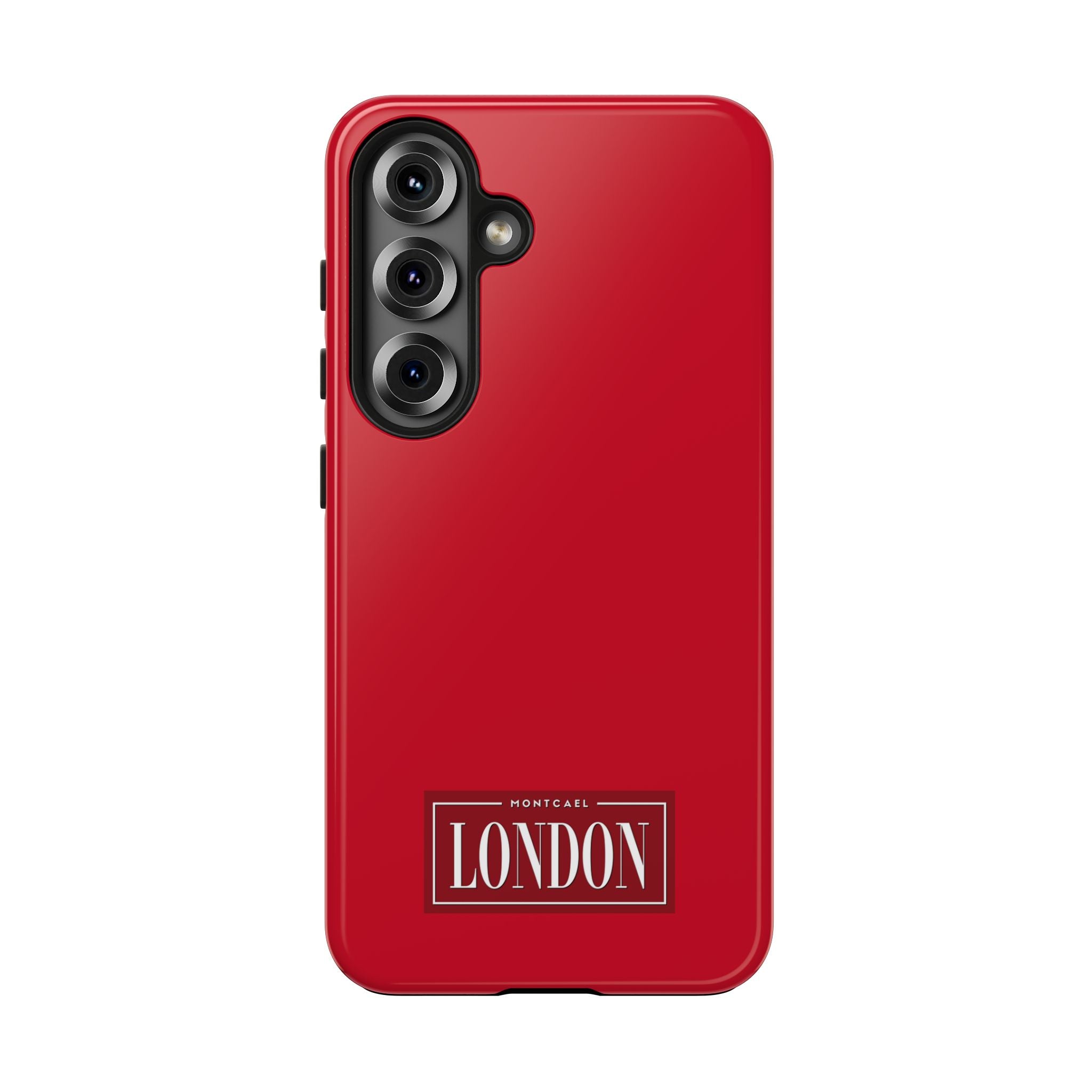 London City Tough Phone Case — Dark Red (Compatible with iPhone and Samsung only)