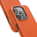 Orange — Magnetic Impact-Resistant Phone Case — Slim Shockproof MagSafe-Compatible (Compatible with iPhone and Samsung only)