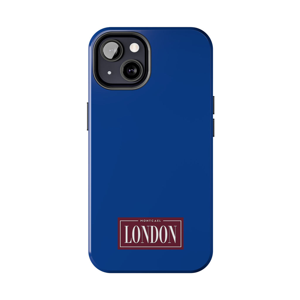 London City Tough Phone Case  — Dark Blue (Compatible with iPhone and Samsung only)