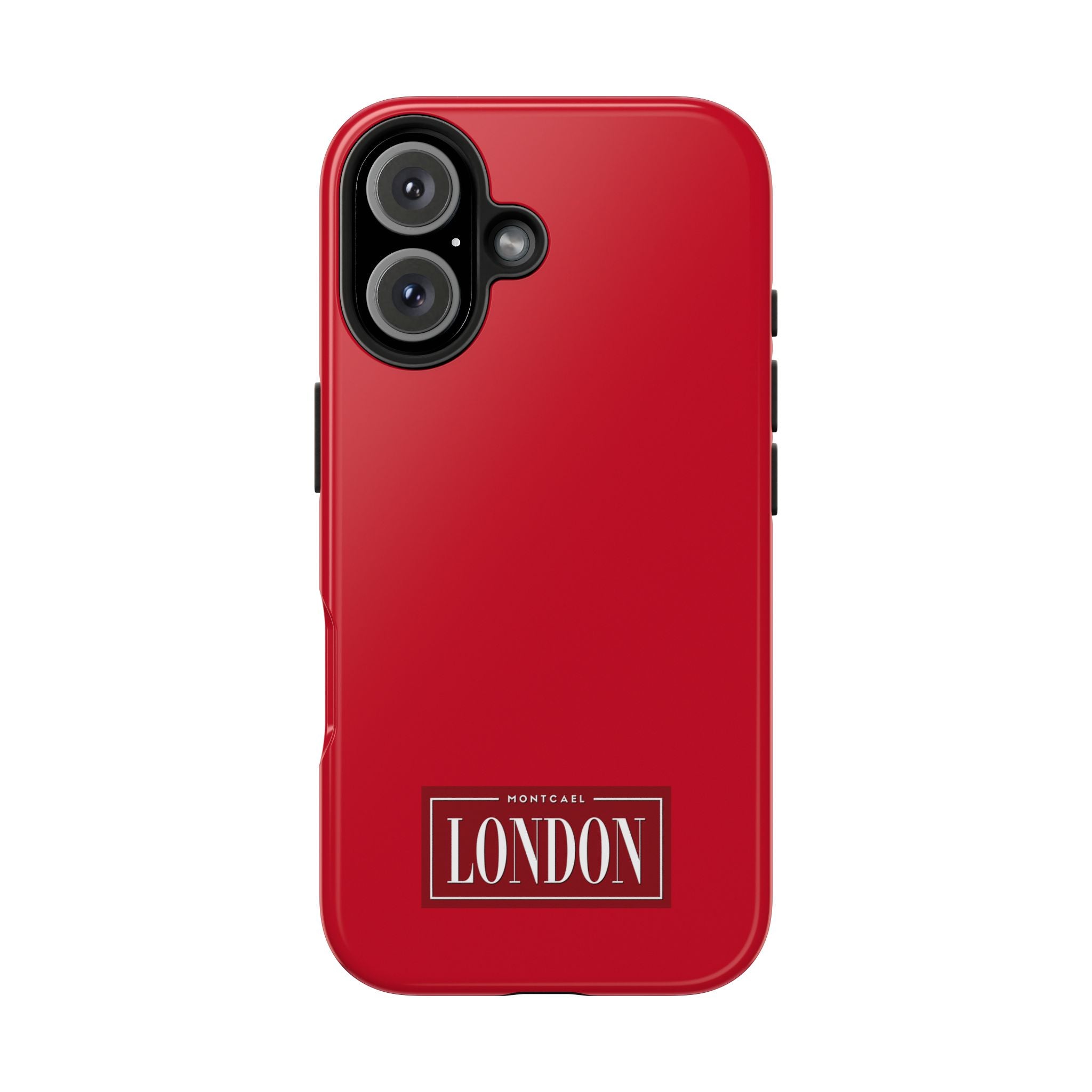 London City Tough Phone Case — Dark Red (Compatible with iPhone and Samsung only)