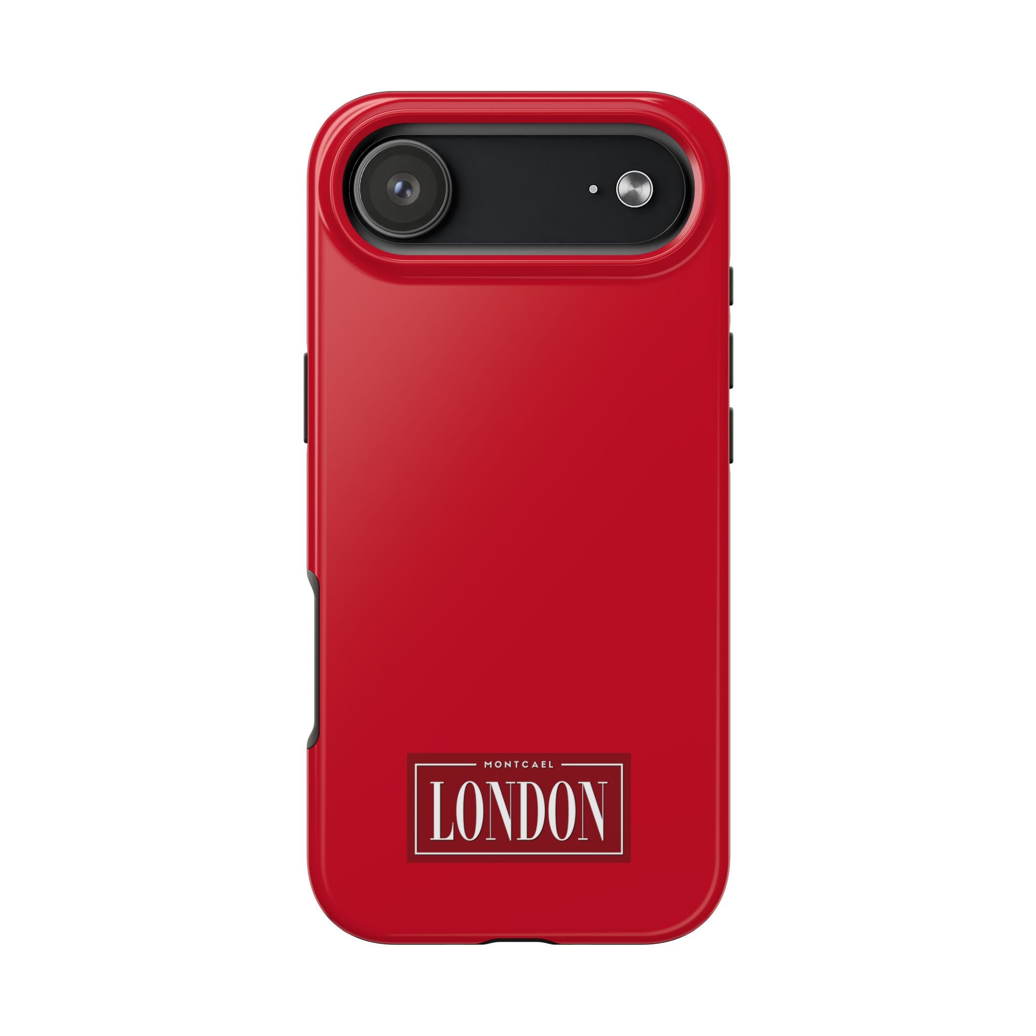 London City Tough Phone Case — Dark Red (Compatible with iPhone and Samsung only)