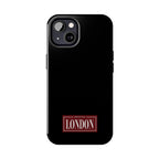 London City Tough Phone Case — Black (Compatible with iPhone and Samsung only)