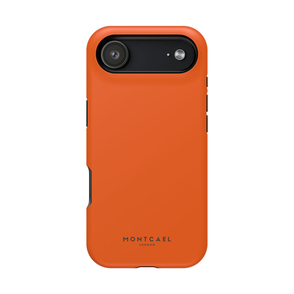 Orange — Magnetic Impact-Resistant Phone Case — Slim Shockproof MagSafe-Compatible (Compatible with iPhone and Samsung only)