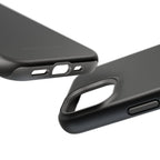 Black — Magnetic Impact-Resistant Phone Case — Slim Shockproof MagSafe-Compatible (Compatible with iPhone and Samsung only)