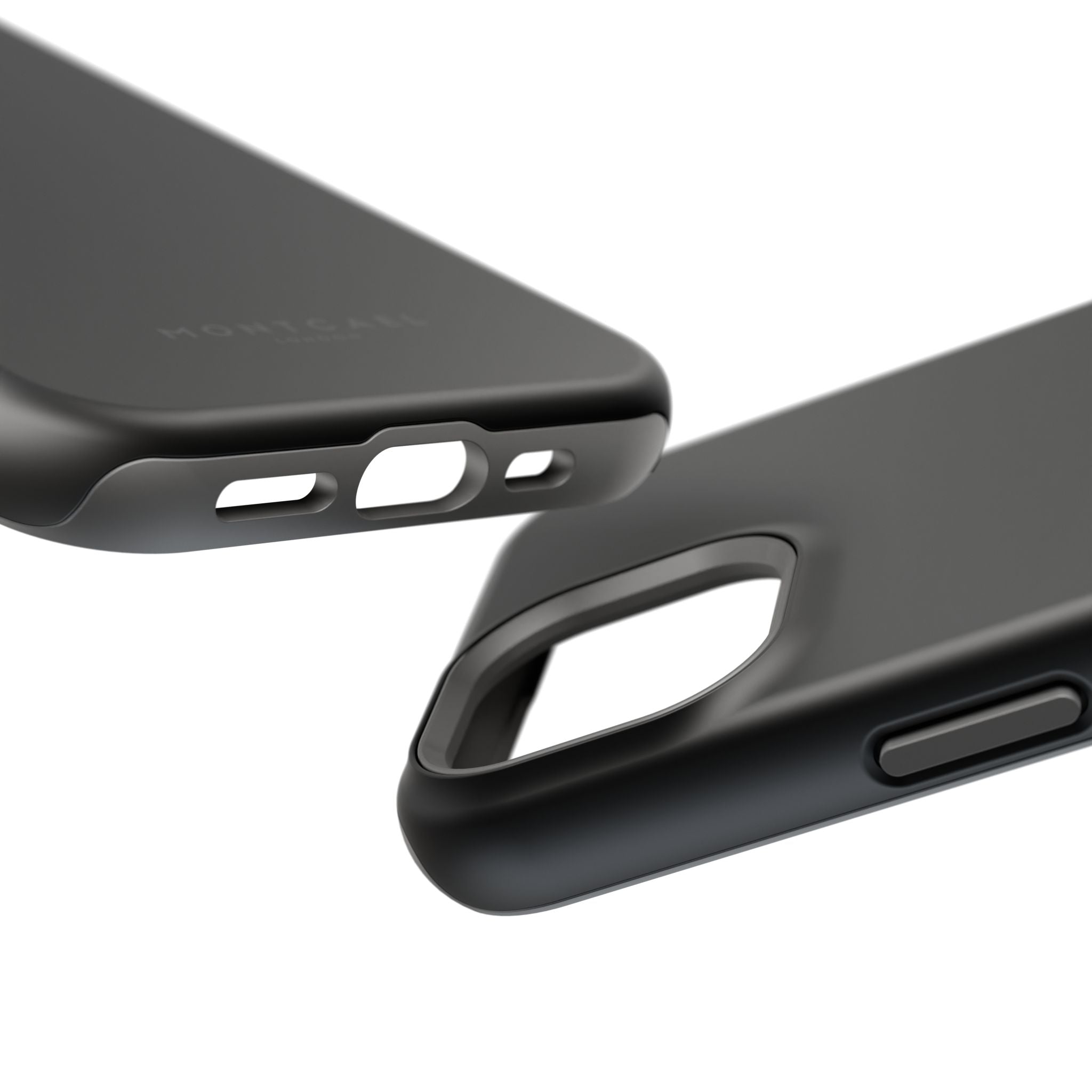 Black — Magnetic Impact-Resistant Phone Case — Slim Shockproof MagSafe-Compatible (Compatible with iPhone and Samsung only)
