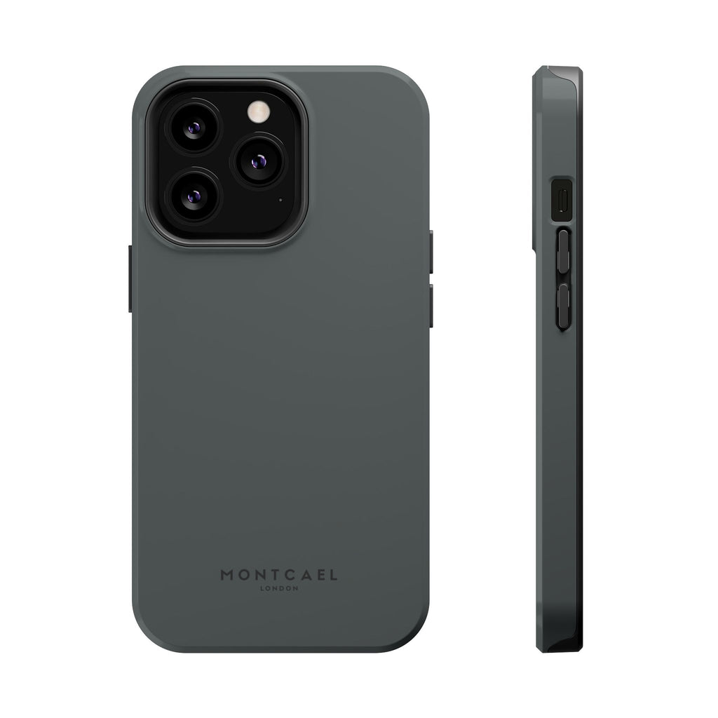 Dark Grey — Magnetic Impact-Resistant Phone Case — Slim Shockproof MagSafe-Compatible (Compatible with iPhone and Samsung only)