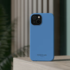 Light Blue — Magnetic Impact-Resistant Phone Case — Slim Shockproof MagSafe-Compatible (Compatible with iPhone and Samsung only)