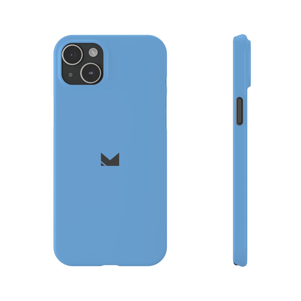 Light Blue — Slim Matte Protective Phone Case (Compatible with iPhone only)