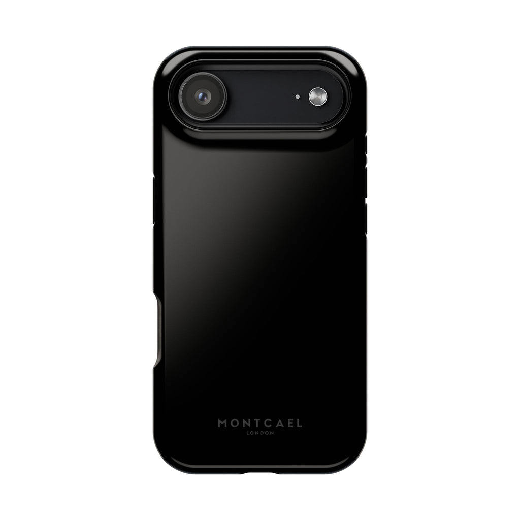 Black — Magnetic Impact-Resistant Phone Case — Slim Shockproof MagSafe-Compatible (Compatible with iPhone and Samsung only)