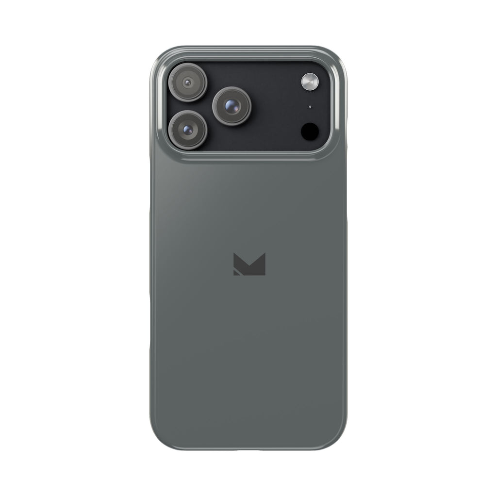 Dark Grey — Slim Matte Protective Phone Case (Compatible with iPhone only)