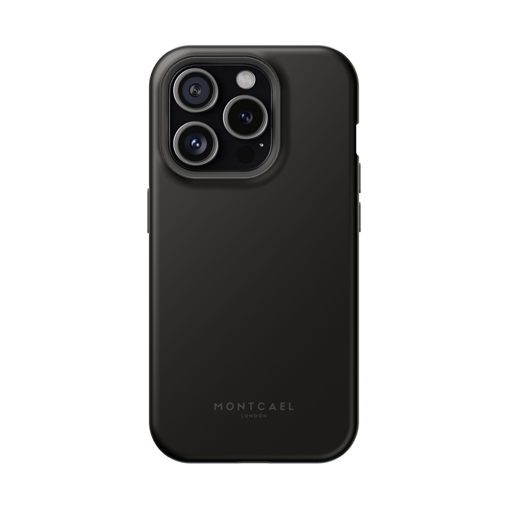 Black — Magnetic Impact-Resistant Phone Case — Slim Shockproof MagSafe-Compatible (Compatible with iPhone and Samsung only)
