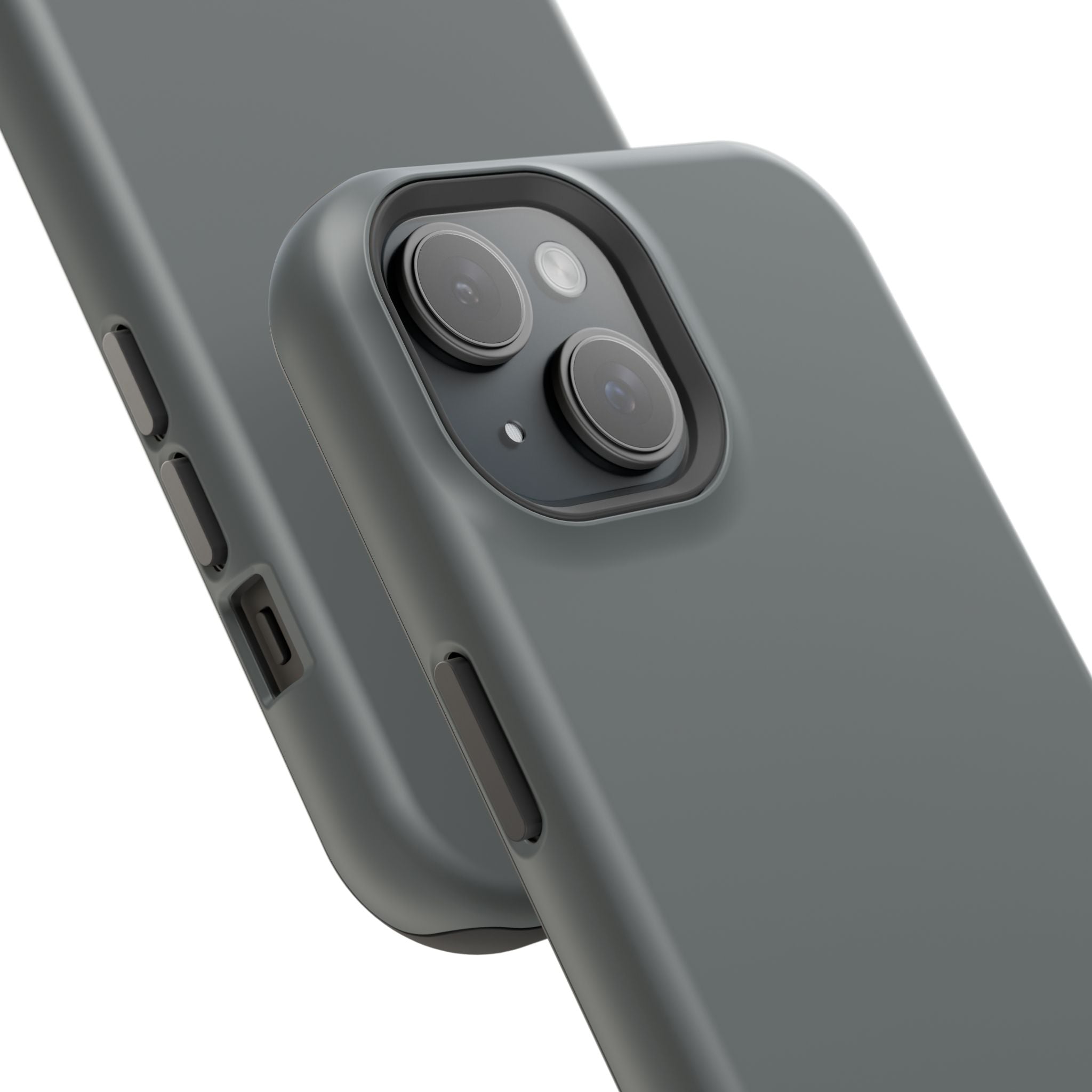 Dark Grey — Magnetic Impact-Resistant Phone Case — Slim Shockproof MagSafe-Compatible (Compatible with iPhone and Samsung only)