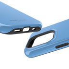 Light Blue — Magnetic Impact-Resistant Phone Case — Slim Shockproof MagSafe-Compatible (Compatible with iPhone and Samsung only)
