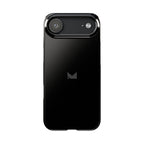 Black — Slim Matte Protective Phone Case (Compatible with iPhone only)