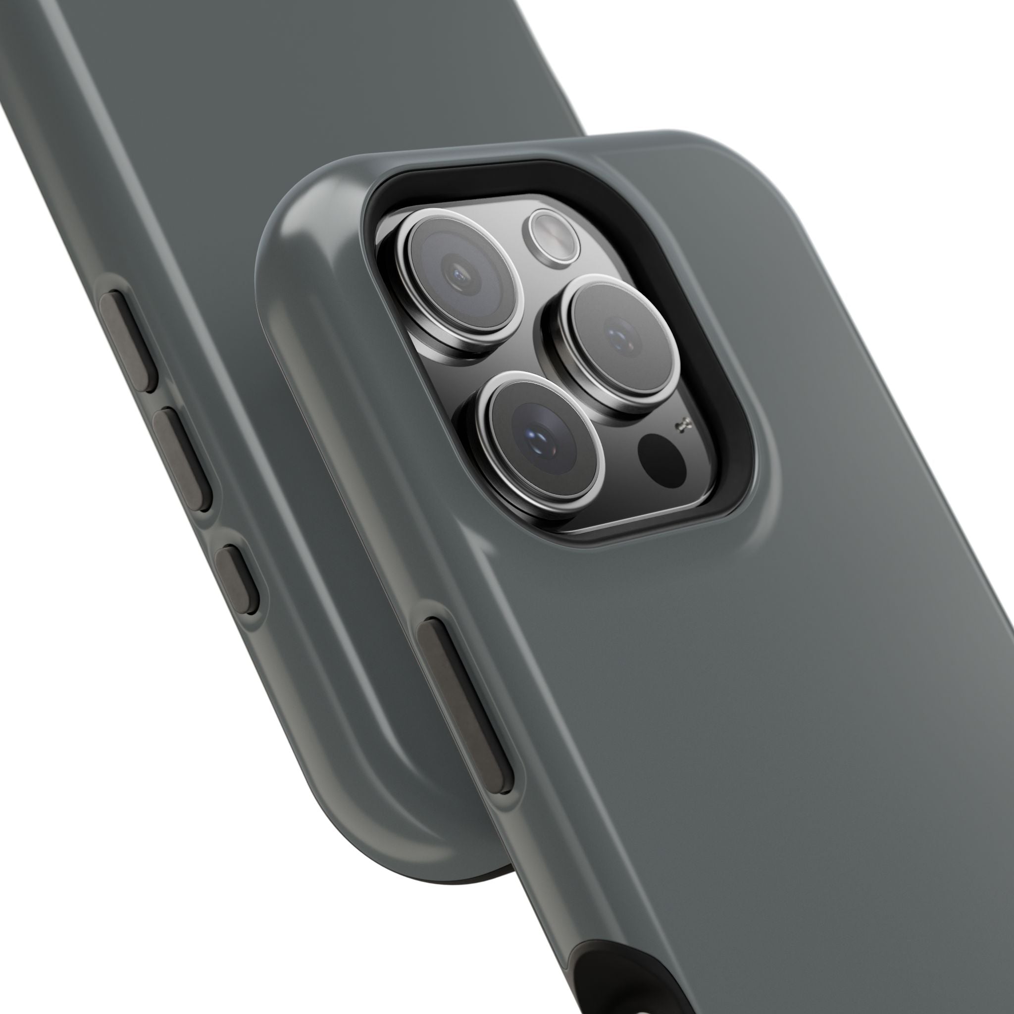 Dark Grey — Magnetic Impact-Resistant Phone Case — Slim Shockproof MagSafe-Compatible (Compatible with iPhone and Samsung only)