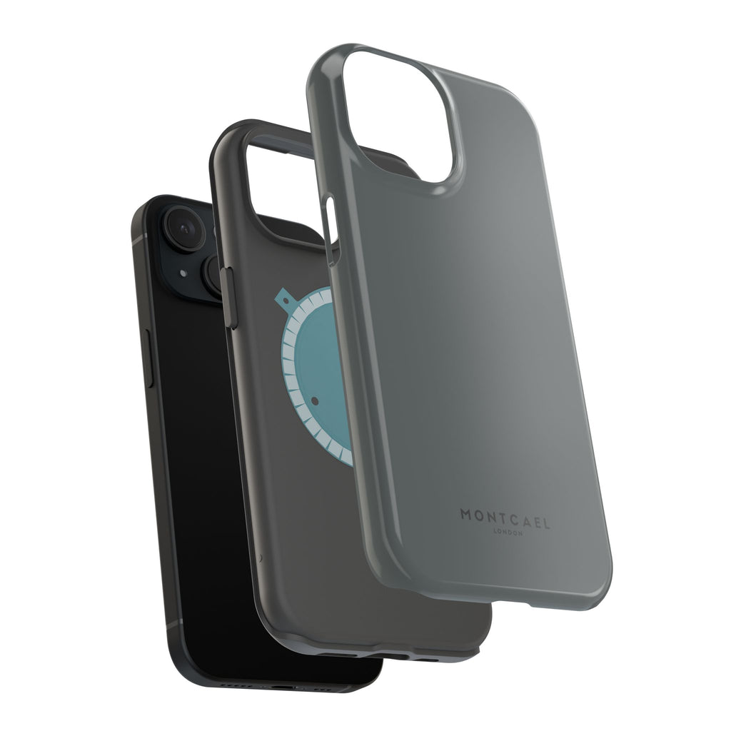 Dark Grey — Magnetic Impact-Resistant Phone Case — Slim Shockproof MagSafe-Compatible (Compatible with iPhone and Samsung only)