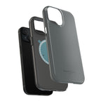 Dark Grey — Magnetic Impact-Resistant Phone Case — Slim Shockproof MagSafe-Compatible (Compatible with iPhone and Samsung only)